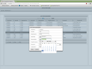 Dialog showing Support for Calendar and OutputLabel